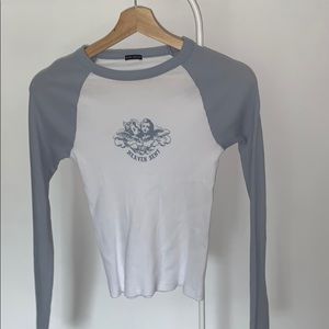 Brandy Melville Long Sleeve Angel Shirt